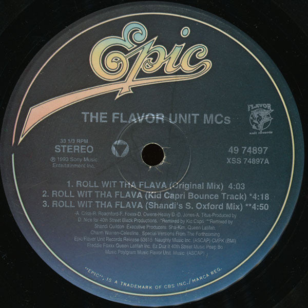 The Flavor Unit MCs ~ Roll Wit Tha Flava (Vinyl) - Djungel & Jazz