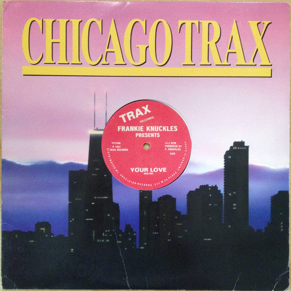 Frankie Knuckles : Baby Wants To Ride (12")