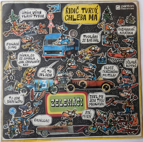 Zelenáči ~ Řidič Tvrdý Chleba Má (Vinyl) - Djungel & Jazz