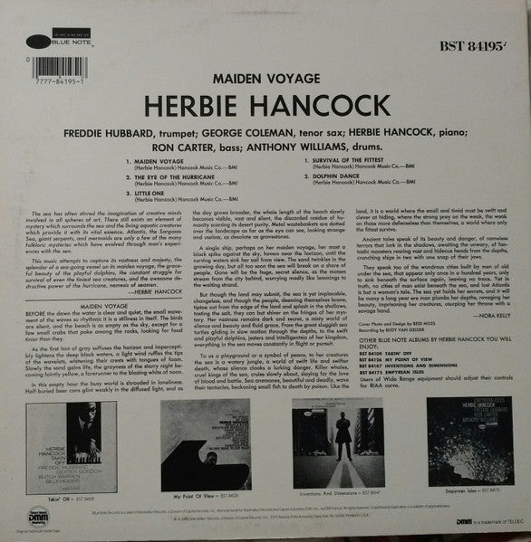 Herbie Hancock ~ Maiden Voyage (Vinyl) - Djungel & Jazz