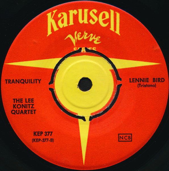 The Lee Konitz Quartet ~ Tranquility (Vinyl) - Djungel & Jazz