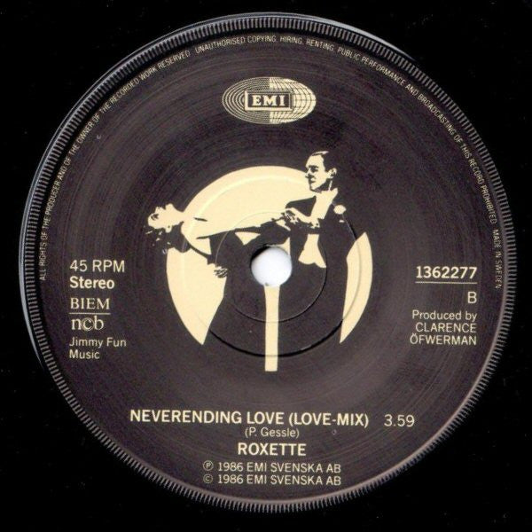 Roxette ~ Never Ending Love (Vinyl) - Djungel & Jazz