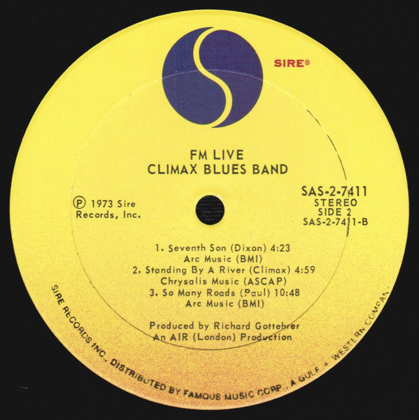 Climax Blues Band ~ FM / Live (Vinyl) - Djungel & Jazz