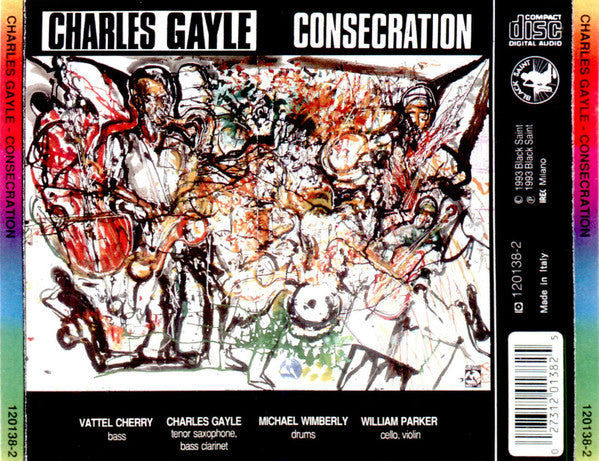 Charles Gayle ~ Consecration (Vinyl) - Djungel & Jazz