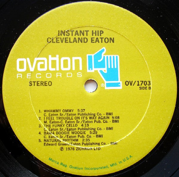 Cleveland Eaton ~ Instant Hip (Vinyl) - Djungel & Jazz