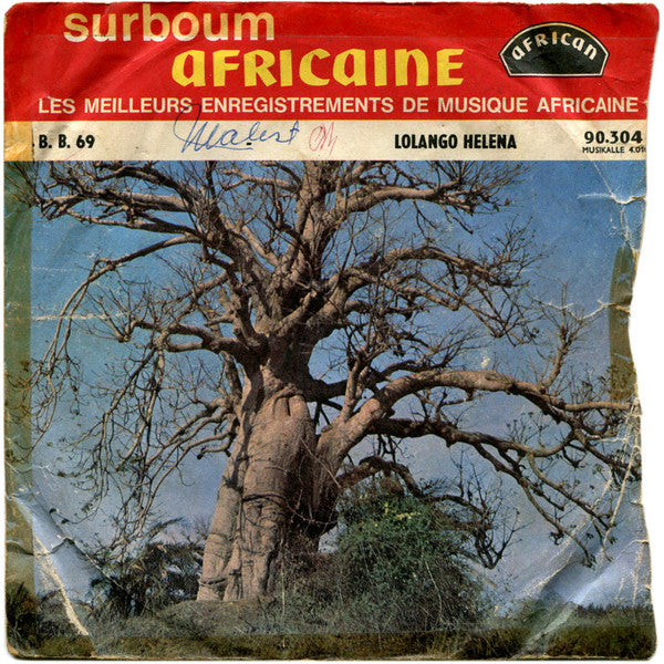 Grand Kalle And African Jazz Direction Le Grand Kalle ~ B.B. 69 / Lolango Helena (Vinyl) - Djungel & Jazz