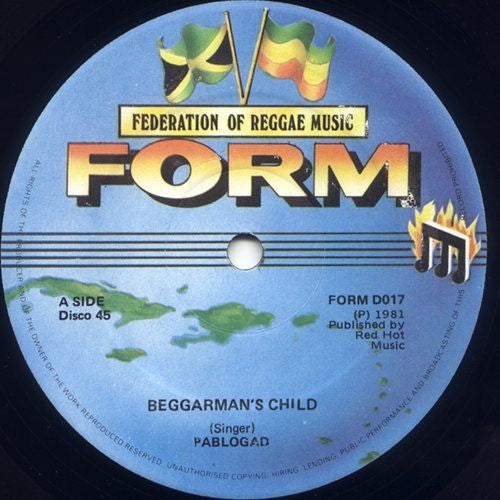 Pablogad* : Beggarman's Child (12")