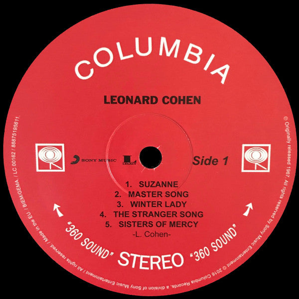 Leonard Cohen ~ Songs Of Leonard Cohen (Vinyl) - Djungel & Jazz