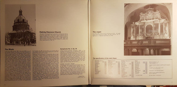 Louis Vierne, Torvald Torén ~ Symphonie No 2 - Aubade - Impromtu - Toccata (Vinyl) - Djungel & Jazz