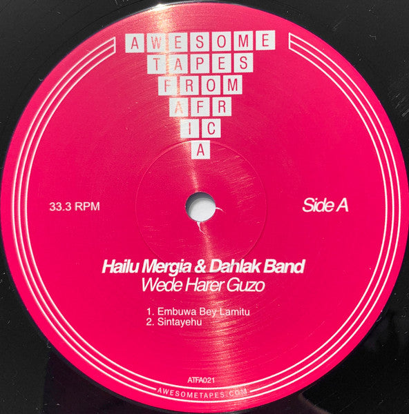 Hailu Mergia & Dahlak Band ~ Wede Harer Guzo (Vinyl) - Djungel & Jazz