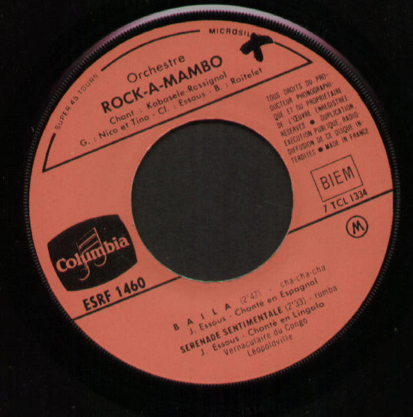 Orchestre Rock A Mambo ~ Rock A Mambo N° 1 (Vinyl) - Djungel & Jazz