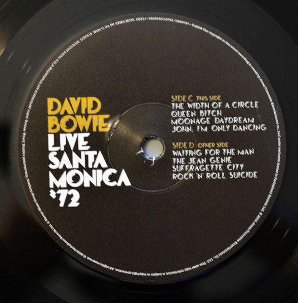 David Bowie ~ Live Santa Monica '72 (Vinyl) - Djungel & Jazz