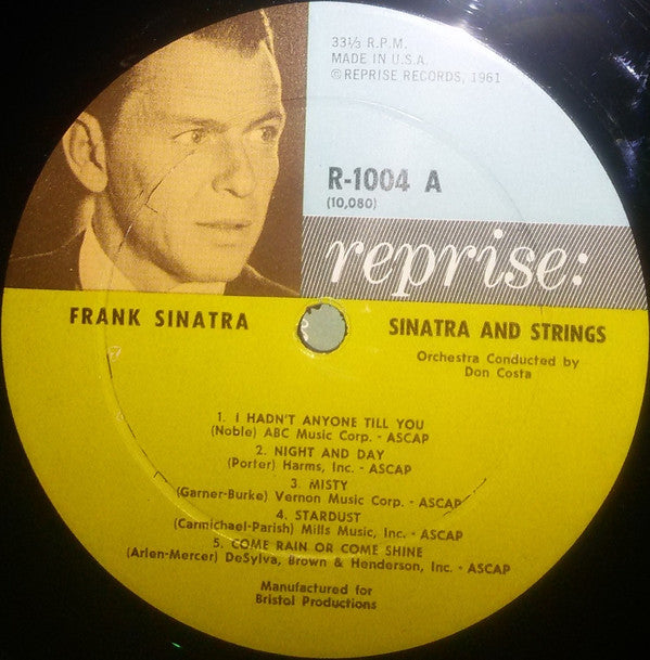 Frank Sinatra ~ Sinatra & Strings (Vinyl) - Djungel & Jazz