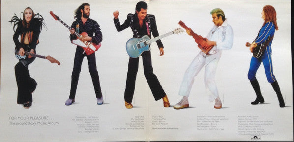 Roxy Music ~ For Your Pleasure (Vinyl) - Djungel & Jazz