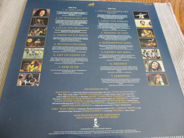 Bob Marley & The Wailers ~ Legend - The Best Of Bob Marley And The Wailers (Vinyl) - Djungel & Jazz