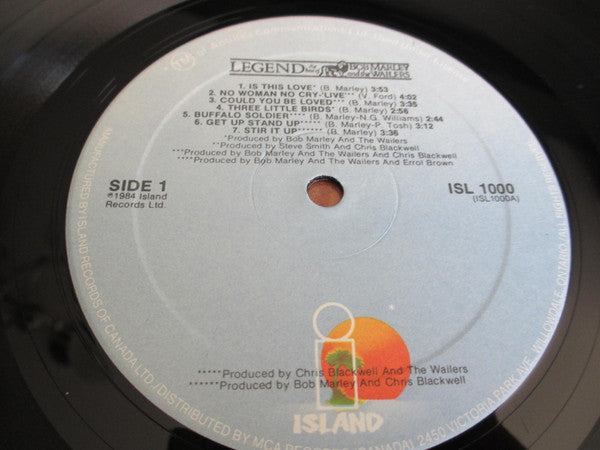 Bob Marley & The Wailers ~ Legend - The Best Of Bob Marley And The Wailers (Vinyl) - Djungel & Jazz