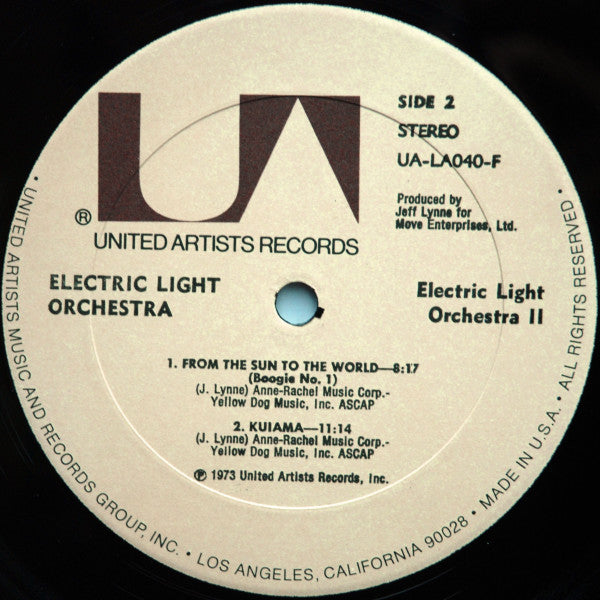 Electric Light Orchestra ~ Electric Light Orchestra II (Vinyl) - Djungel & Jazz