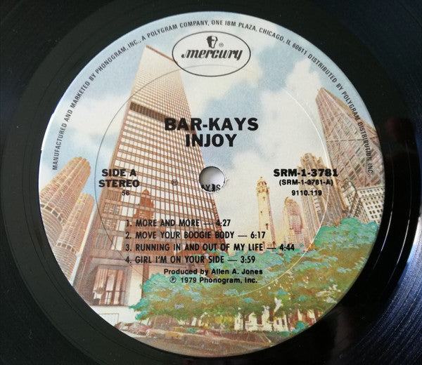 Bar-Kays ~ Injoy (Vinyl) - Djungel & Jazz