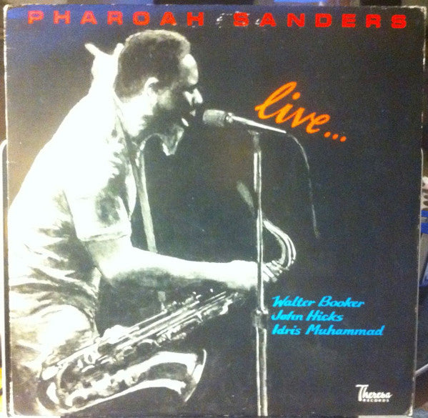 Pharoah Sanders : Live... (LP, Red)