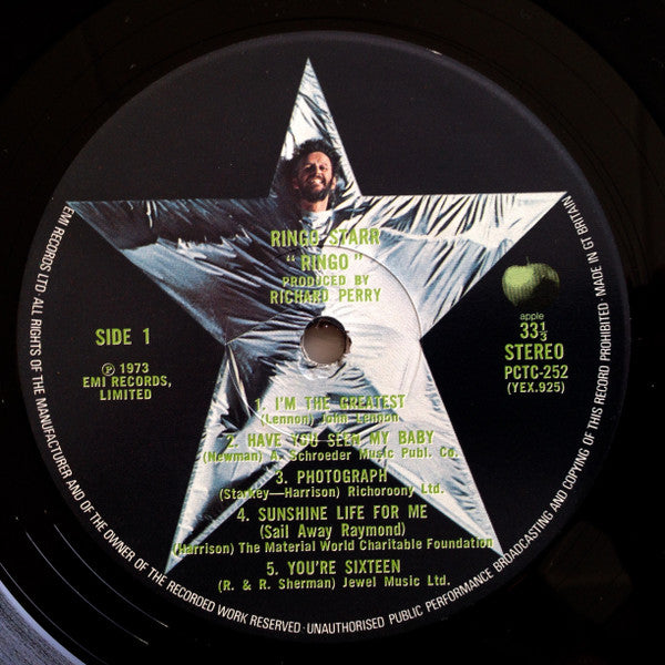 Ringo Starr ~ Ringo (Vinyl) - Djungel & Jazz