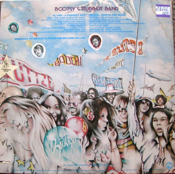 Bootsy's Rubber Band ~ Ahh...The Name Is Bootsy, Baby! (Vinyl) - Djungel & Jazz