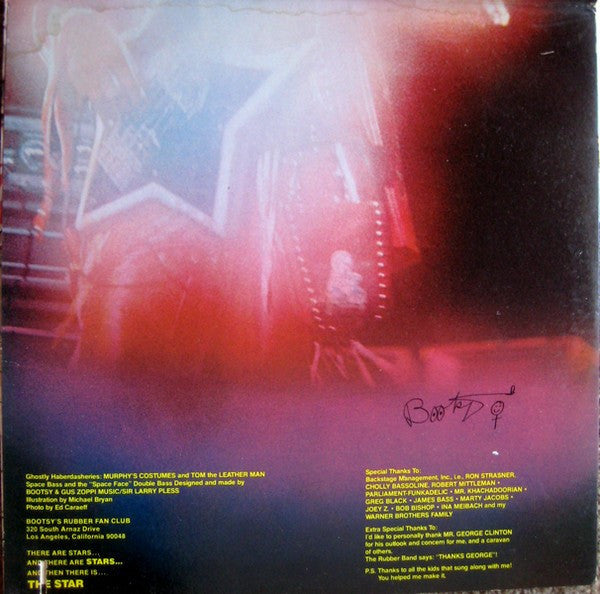 Bootsy's Rubber Band ~ Ahh...The Name Is Bootsy, Baby! (Vinyl) - Djungel & Jazz