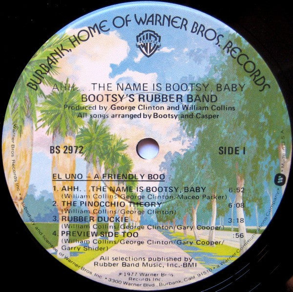 Bootsy's Rubber Band ~ Ahh...The Name Is Bootsy, Baby! (Vinyl) - Djungel & Jazz