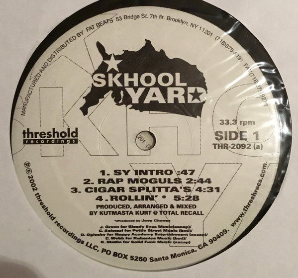 Skhool Yard ~ A New Way Of Thinking (Vinyl) - Djungel & Jazz