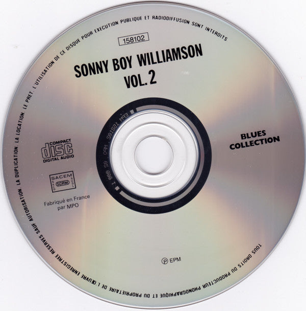 Sonny Boy Williamson ~ Vol.2 1940-1942 (Vinyl) - Djungel & Jazz