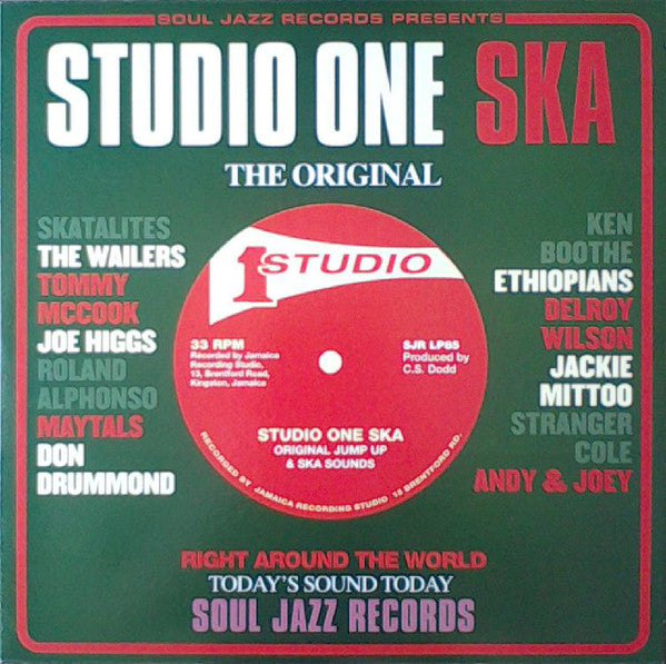 Various : Studio One Ska (The Original) (2xLP, Comp, RP)