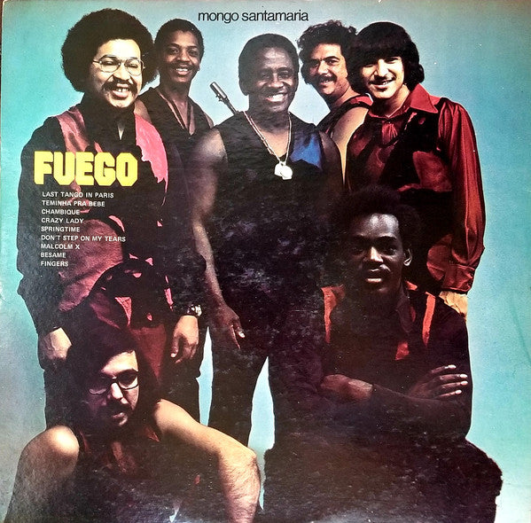 Mongo Santamaria : Fuego (LP, Album, Gat)