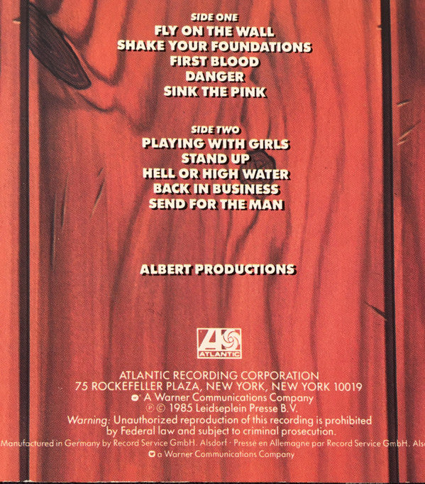 AC/DC ~ Fly On The Wall (Vinyl) - Djungel & Jazz