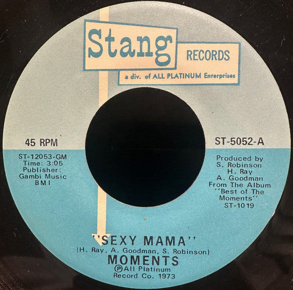 Moments ~ Sexy Mama (Vinyl) - Djungel & Jazz