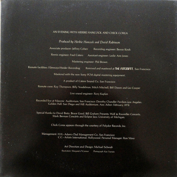 Herbie Hancock & Chick Corea ~ An Evening With Herbie Hancock & Chick Corea In Concert (Vinyl) - Djungel & Jazz