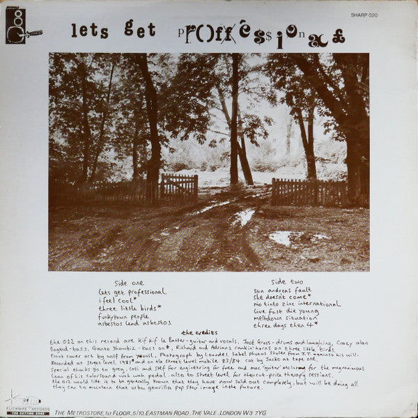The 012 ~ Lets Get Proffesional (Vinyl) - Djungel & Jazz