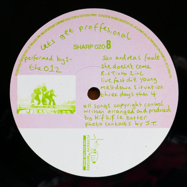 The 012 ~ Lets Get Proffesional (Vinyl) - Djungel & Jazz
