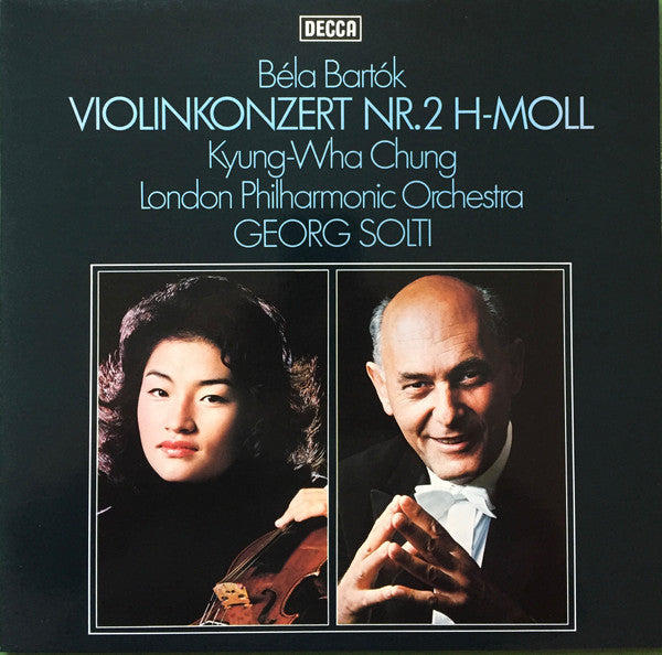 Kyung-Wha Chung, Sir Georg Solti, London Philharmonic Orchestra, Béla Bartók ~ Konzert Für Violine Und Orchester Nr. 2 H-Moll, Sz 112 (Vinyl) - Djungel & Jazz