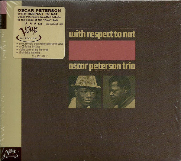 Oscar Peterson Trio ~ With Respect To Nat (Vinyl) - Djungel & Jazz