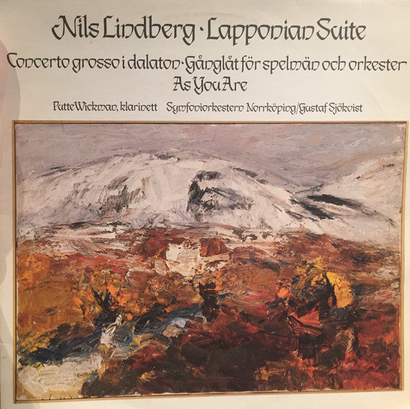 Nils Lindberg, Putte Wickman, Norrköping Symphony Orchestra, Gustaf Sjökvist ~ Lapponian Suite (Vinyl) - Djungel & Jazz