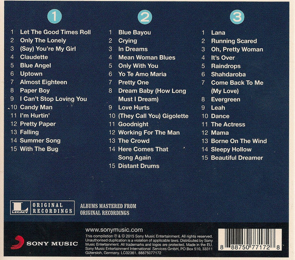 Roy Orbison : The Real... Roy Orbison (The Ultimate Collection) (3xCD, Comp)