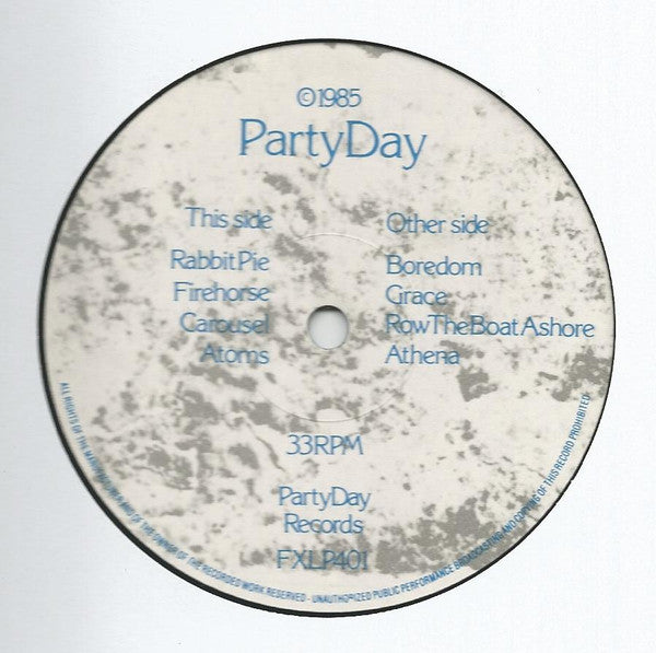 Party Day ~ Glasshouse (Vinyl) - Djungel & Jazz