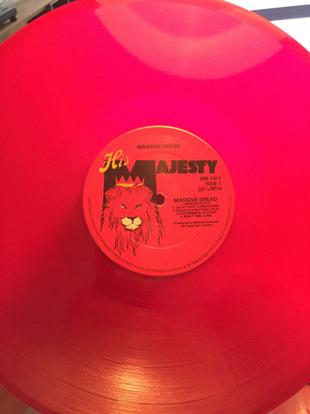Massive Dread : Massive Dread (LP, Album, Red)