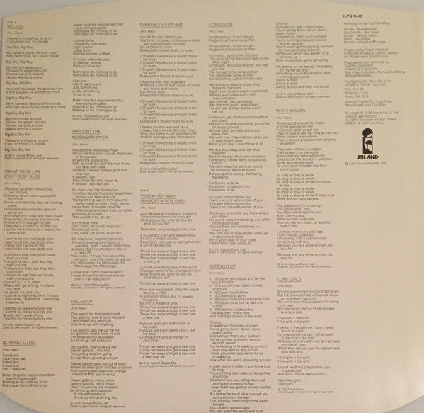 Sparks ~ Big Beat (Vinyl) - Djungel & Jazz