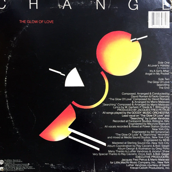 Change ~ The Glow Of Love (Vinyl) - Djungel & Jazz