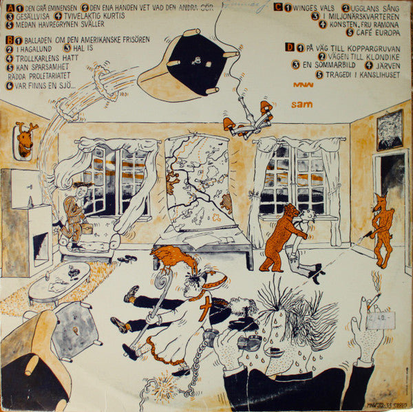 Blå Tåget ~ Brustna Hjärtans Hotell (Vinyl) - Djungel & Jazz