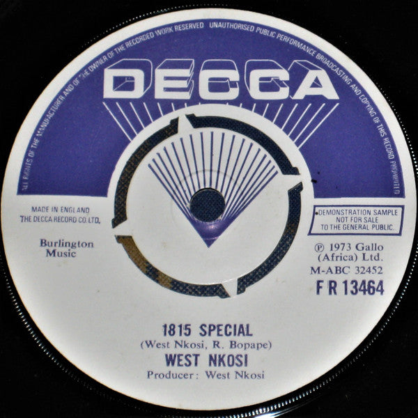 West Nkosi ~ Two Mabone (Vinyl) - Djungel & Jazz