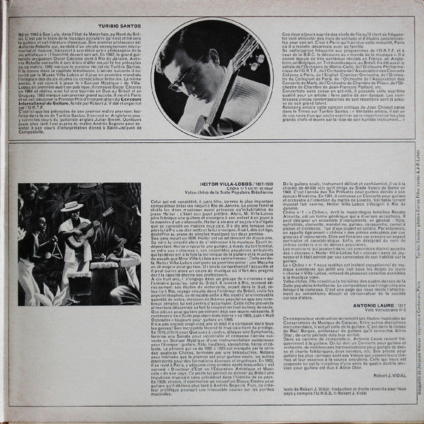 Turibio Santos : Classiques D'Amérique Latine (LP)