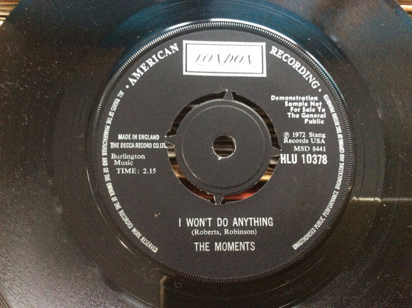 The Moments ~ Love On A Two Way Street (Vinyl) - Djungel & Jazz
