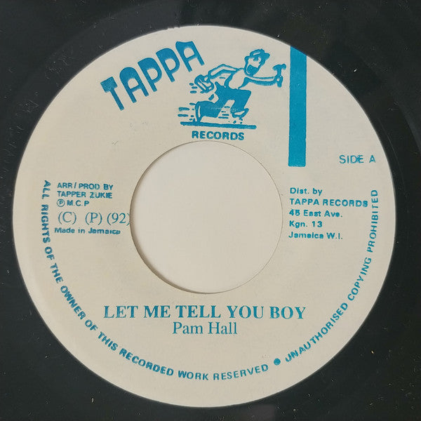Brigadier Jerry / Pam Hall : Jah D / Let Me Tell You Boy (7")