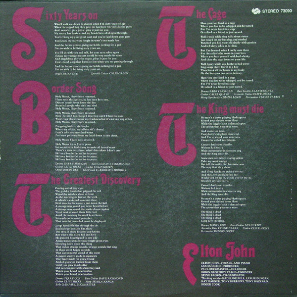 Elton John ~ Elton John (Vinyl) - Djungel & Jazz